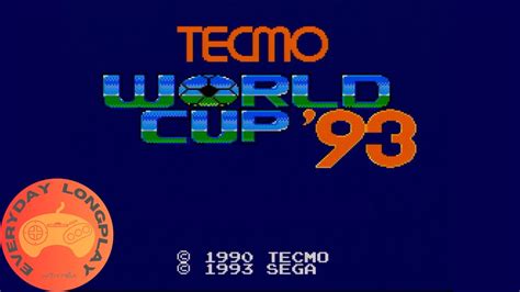 Master System Tecmo World Cup 93 11 YouTube