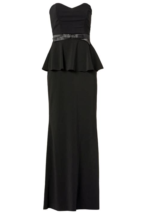 Rosalind Peplum Gown By Badgley Mischka Rent The Runway