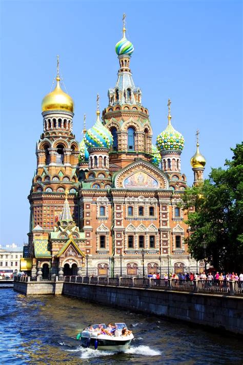 Church of the Savior on Blood Stock Image - Image of beautiful, temple ...