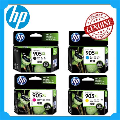 Hp Genuine 905xl Bkcmy X4 High Yield Ink Set Officejet 695669606970 3gn11a Ebay