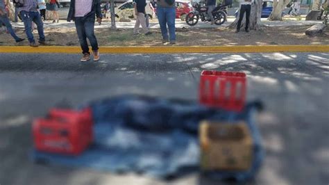 Camión atropella a persona sin hogar frente al ADO en Veracruz La