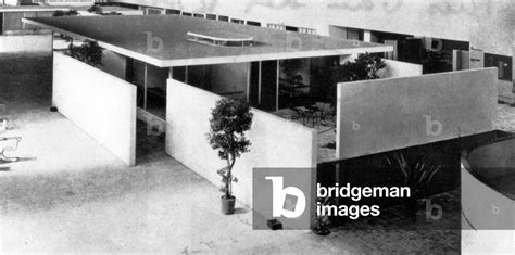 House, Berlin Building Exposition, Berlin, Germany, 1931 by Ludwig Mies Van der Rohe