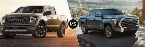 2023 Nissan TITAN vs. 2023 Toyota Tundra