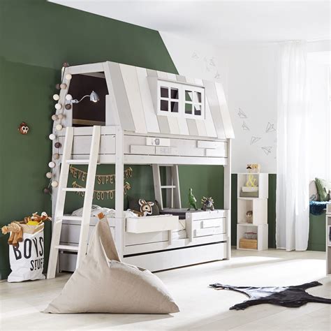 Letto A Castello Per Bambini In Legno Massello My Hangout