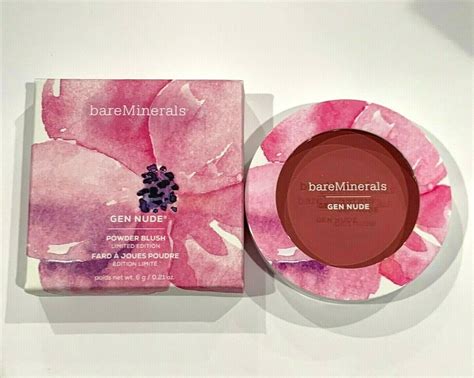 BareMinerals Gen Nude Powder Blush Limited Edition Lover S Rose 6g