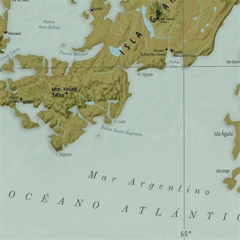 Mapa Islas Malvinas Mapoteca Ar