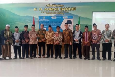 Seminar Stai Syamsul Ulum Menapaki Perjuangan Kh Ahmad Sanusi Sebagai