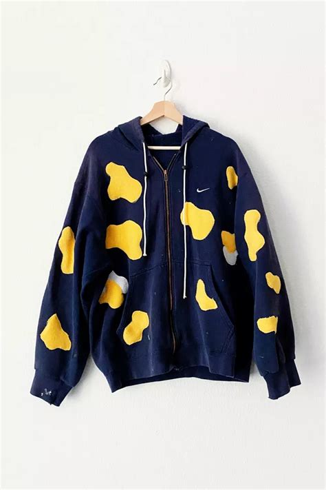 Vintage Reworked Nike Hoodie Sweatshirt Urban Outfitters