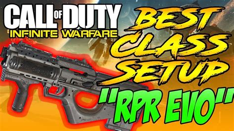 Best Rpr Evo Class Setup Infinite Warfare Multiplayer Youtube