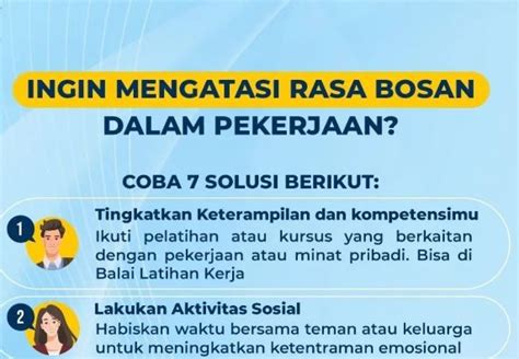 Johorejo Tujuh Solusi Mengatasi Rasa Bosan Dalam Pekerjaan