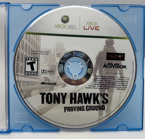 Tony Hawk S Proving Ground Xbox 360 Disc Only Polished Tested