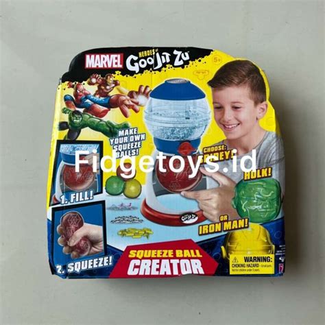 Promo HEROES OF GOO JIT ZU MARVEL SQUEEZE BALL MAKER TOCKO99 Diskon