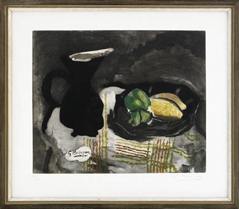 Pichet Noir Et Citrons By Georges Braque On Artnet