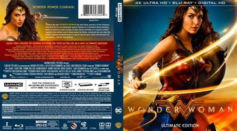 Wonder Woman Blu Ray Custom Cover Blu Ray Dvd Covers Cover