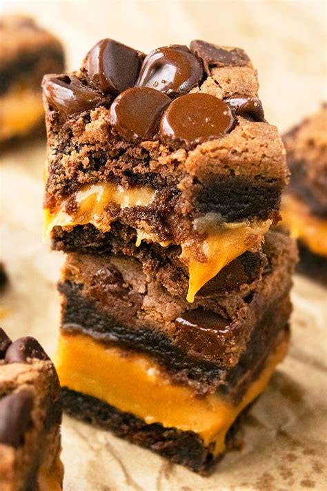 Caramel Brownies With Brownie Mix Cakewhiz