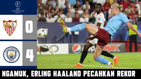 Erling Haaland Pecahkan Rekor Liga Champions Manchester City Hajar