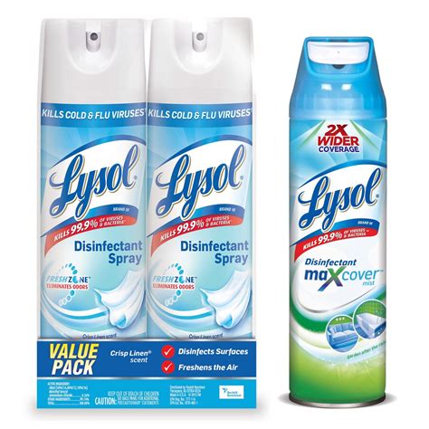 Lysol Disinfectant Spray Lysol Max Cover Disinfectant Mist Bundle Garden After Rain