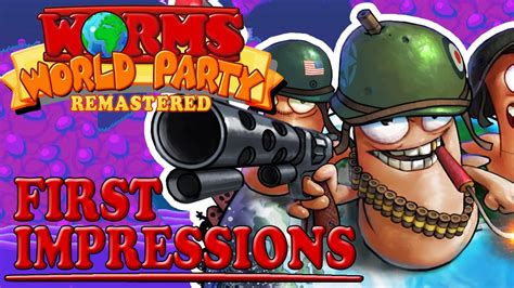 Worms World Party Remastered First Impressions Youtube