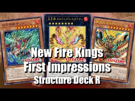 Finally New Fire Kings First Impressions And Combos Yu Gi Oh Fire