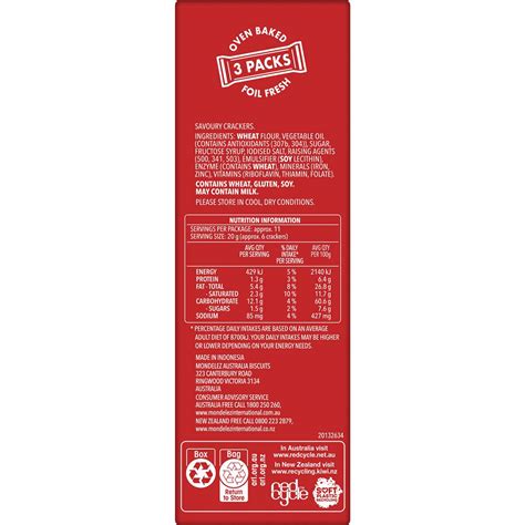 Ritz Original Crackers 227g Woolworths