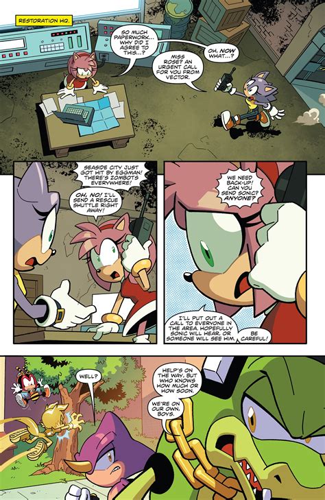 Sonic The Hedgehog 017 2019 Read All Comics Online