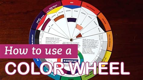 How To Use A Color Wheel Littlearttalks Youtube