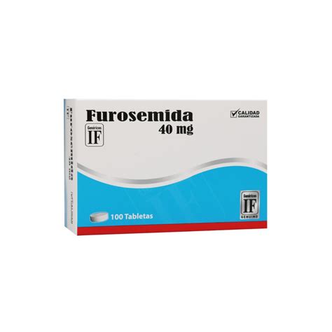 FUROSEMIDA 40 mg IF Ibero Fármacos