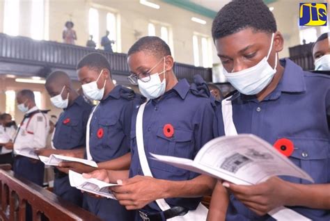 Photos Minister Fayval Williams Attends Boys Brigade Founders Day