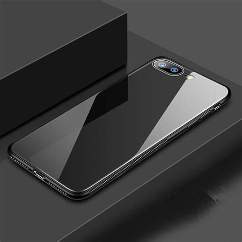 Buy Tempered Glass Case For Iphone 7 8 6 6s Plus X 6plus 7plus Mirror Rubber