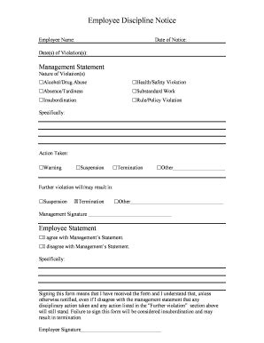 130 Printable Employee Write Up Form Templates Fillable Samples In Pdf