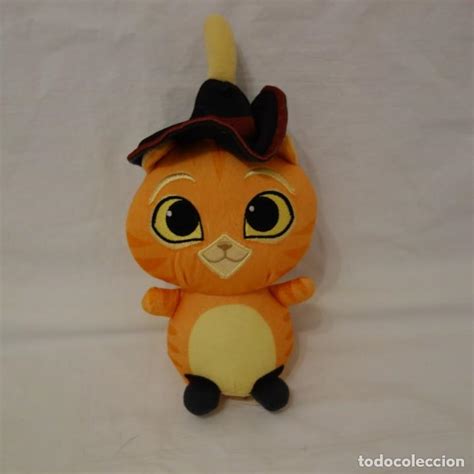 peluche infantil gato con botas de la película Comprar Peluches y