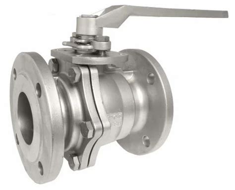 Pc Ball Valve Flange End For Industrial At Rs Piece In