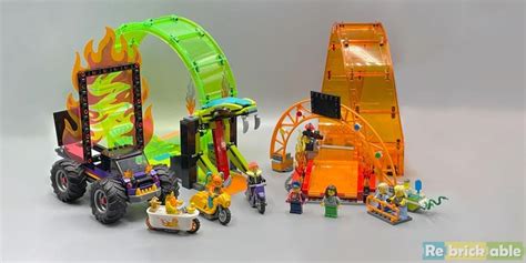 Review 60339 1 60333 1 Double Loop Stunt Arena With Bathtub Stunt