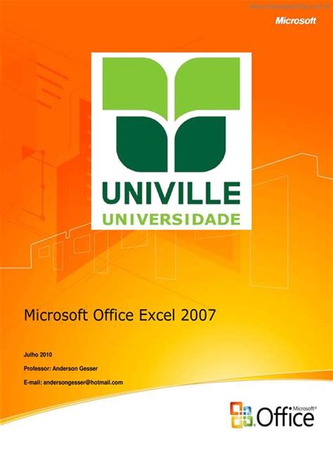 Clique Apostilas Microsoft Office Excel