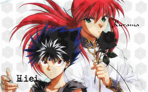 Kurama and Hiei by Crymaster on DeviantArt