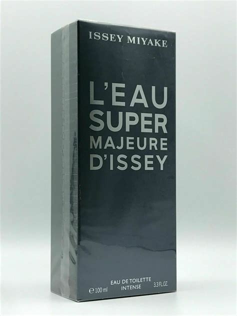 Issey Miyake LEau Super Majeure EDT 3 3oz 100ml Eau De Toilette For