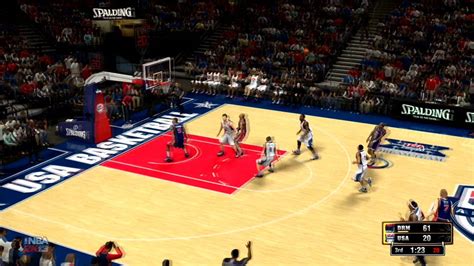 NBA 2K13 DREAM TEAM VS TEAM USA YouTube