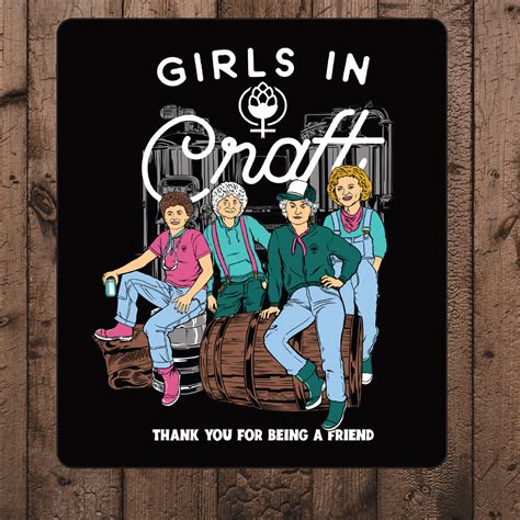 Thank You For Being a Friend Sticker – Girls In Craft