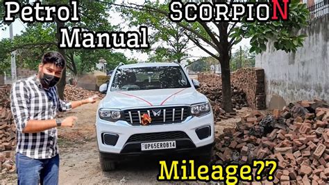 Scorpio N z4 petrol manual driving review कय scorpio N हम petrol म