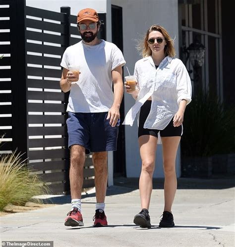 Elizabeth Olsen And Husband Robbie Arnett Are Seen On A Stroll Together