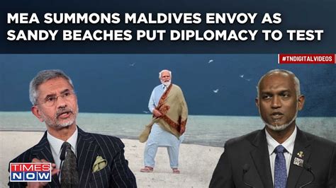 Lakshadweep Row Maldives Envoy Summoned Over Anti Modi Posts Riot Act