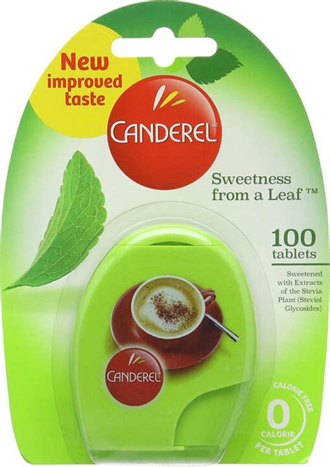 Canderel Sweetener Tablets With Stevia 120pcs Villa Market