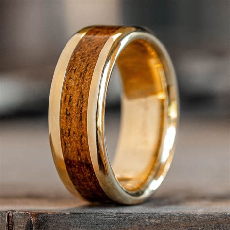 wedding band for men wood 9