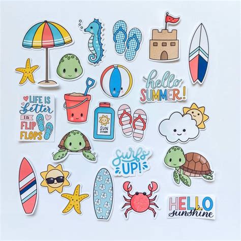 Beach Stickers