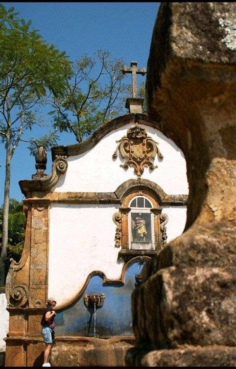 Chafariz Tiradentes Igreja Viagens Arquitetura Colonial