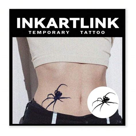 Inkartlink St Ck Spinnen Kr Uter Saft Tattoo Aufkleber Magie