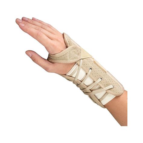 Otc Cock Up Wrist Splint Suede Finish Right Hand Medium 2360r M