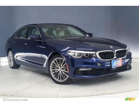 2018 Mediterranean Blue Metallic Bmw 5 Series 530i Sedan 129837625 Photo 12