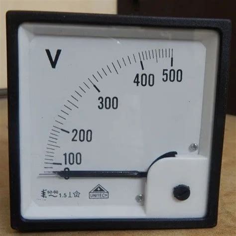 Rishabh Panel Analog Meters At Rs 300piece Analog Meters In Ahmedabad Id 9225614448