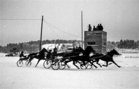 Åmålstravet 1953 Englunds Fotoarkiv